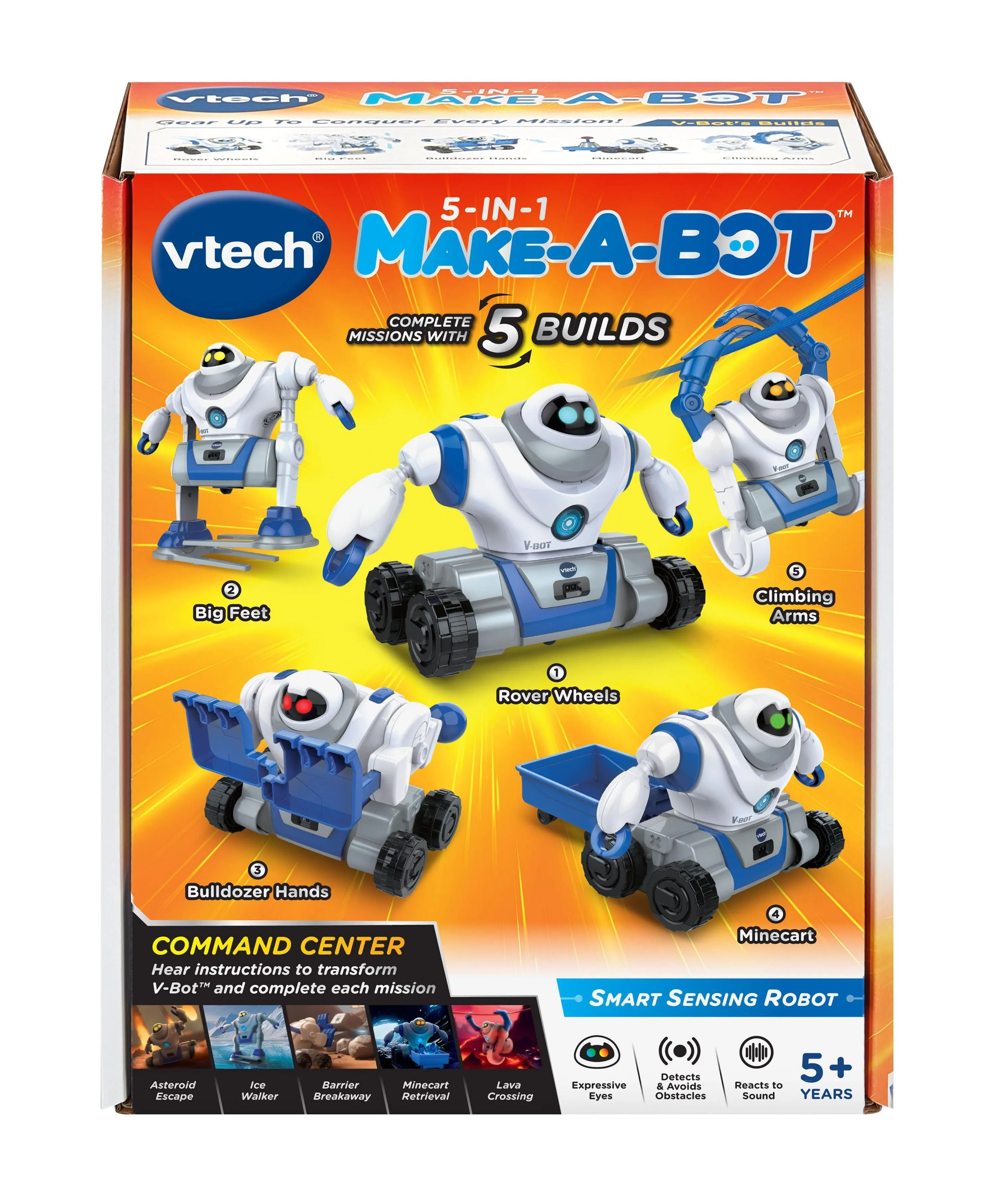 5-IN-1 MAKE-A-BOT Transformable Mission Robot