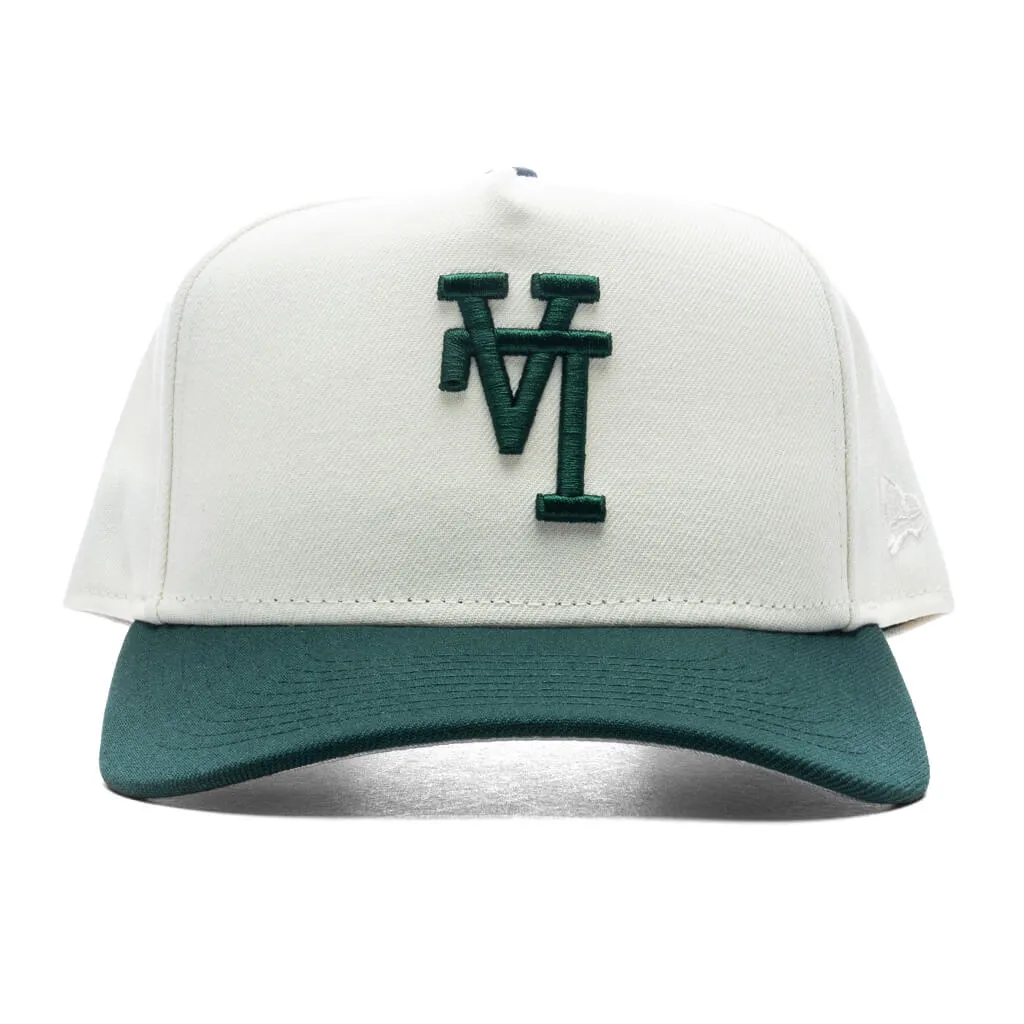 9FIFTY A-Frame Snapback Upside Down Los Angeles Dodgers - Chrome/Dark Green