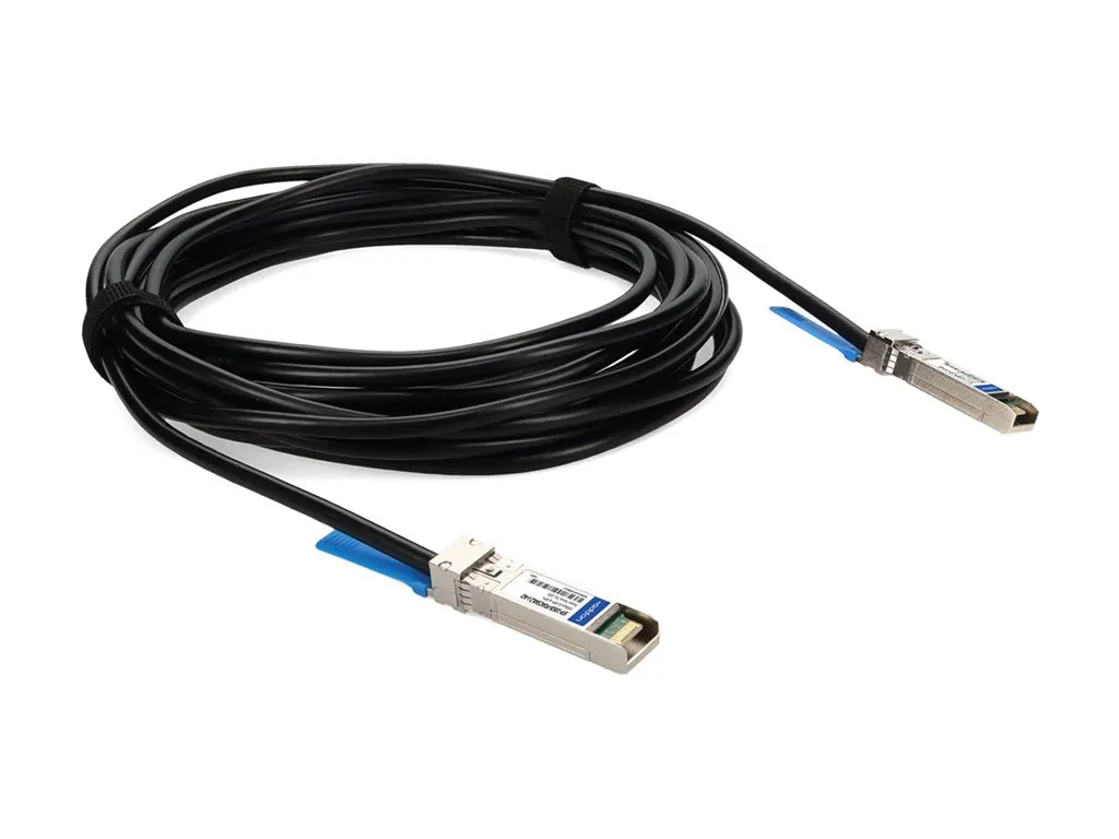 AddOn - 10GBase-CU direct attach cable - TAA Compliant - SFP  to SFP  - 16.4 ft - twinaxial - SFF-8431/SFF-8432/INF-8074i - halogen-free, SFP-10GB-PDAC5MLZ-J-AO