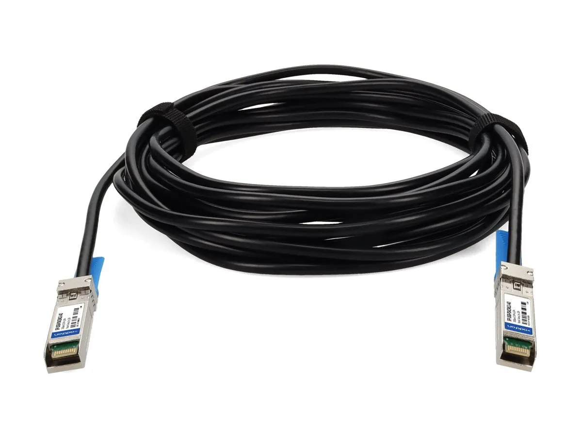 AddOn - 10GBase-CU direct attach cable - TAA Compliant - SFP  to SFP  - 16.4 ft - twinaxial - SFF-8431/SFF-8432/INF-8074i - halogen-free, SFP-10GB-PDAC5MLZ-J-AO