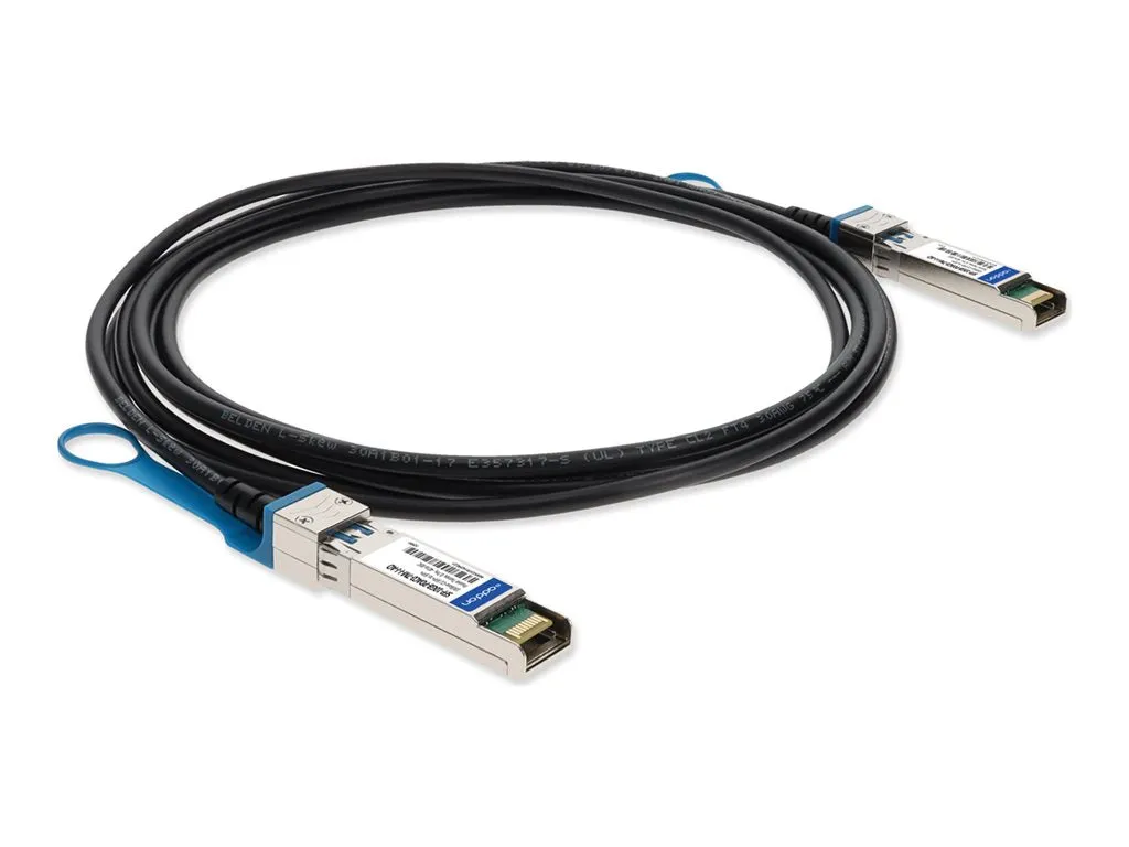 AddOn - 10GBase-CU direct attach cable - TAA Compliant - SFP  to SFP  - 2.3 ft - twinaxial - SFF-8431/SFF-8432/INF-8074 - passive SFP-10GB-PDAC0-7M-I-J-AO