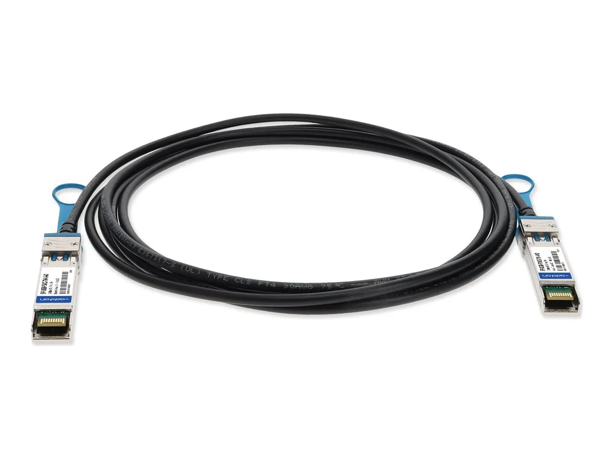 AddOn - 10GBase-CU direct attach cable - TAA Compliant - SFP  to SFP  - 2.3 ft - twinaxial - SFF-8431/SFF-8432/INF-8074 - passive SFP-10GB-PDAC0-7M-I-J-AO