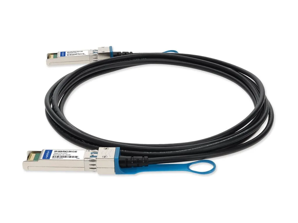 AddOn - 10GBase-CU direct attach cable - TAA Compliant - SFP  to SFP  - 5 ft - twinaxial - SFF-8431/SFF-8432/INF-8074 - passive SFP-10GB-PDAC1-5M-I-C-AO