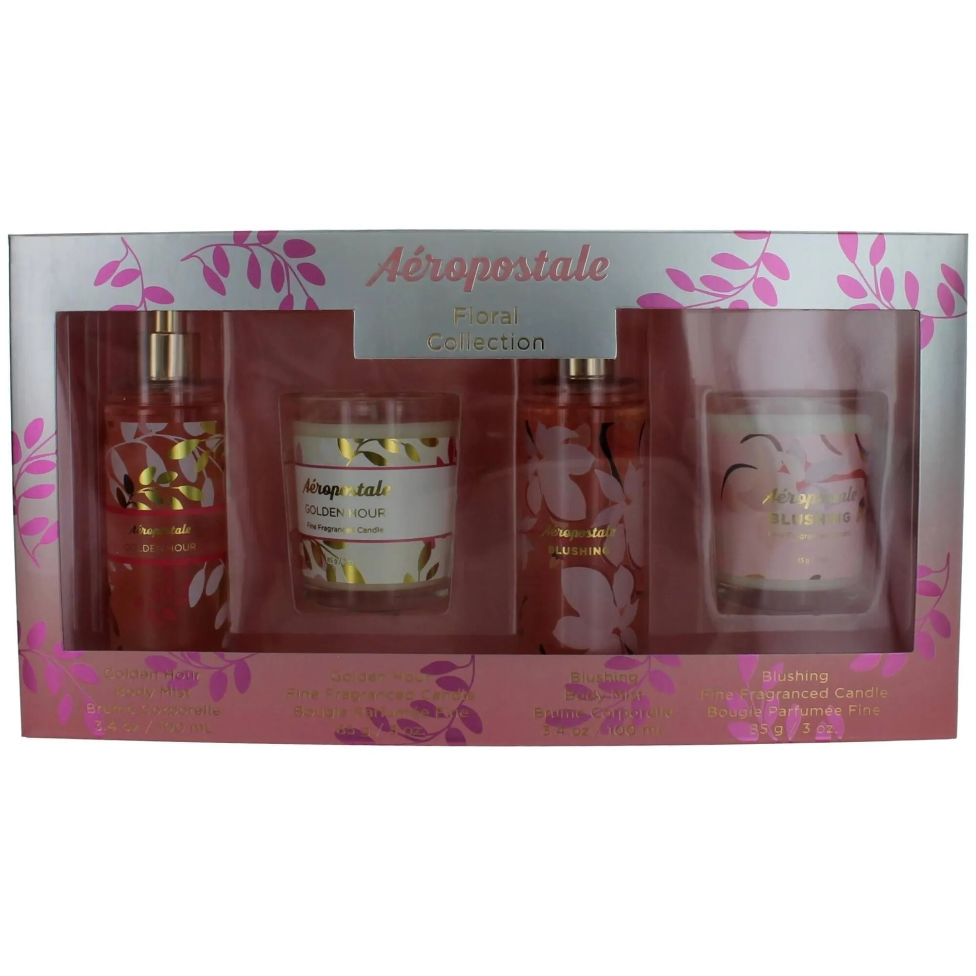 Aeropostale Women's Gift Set - Floral Collection with Captivating Scents, 4 Piece