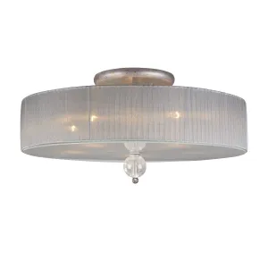 Alexis Five Light Semi Flush Mount