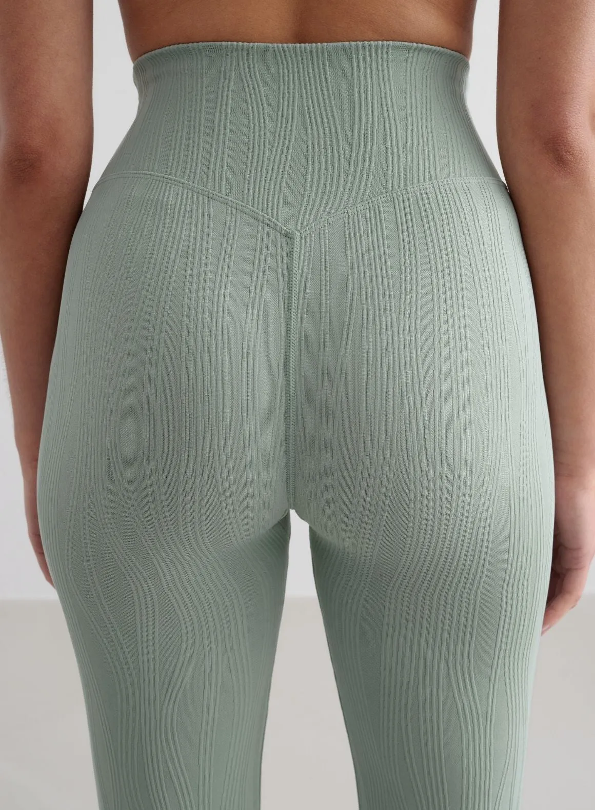 Aqua Tulip Flare Tights