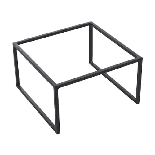 Arcata 922354 Square Riser, Matte Black, 8-3/4" x 8-3/4" x 5"