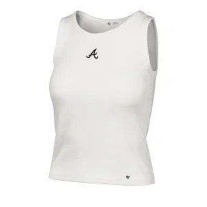ATLANTA BRAVES MICRO EMB '47 BABY RIB TANK WOMENS