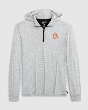 Baltimore Orioles Hybrid Performance 1/4 Zip Hoodie