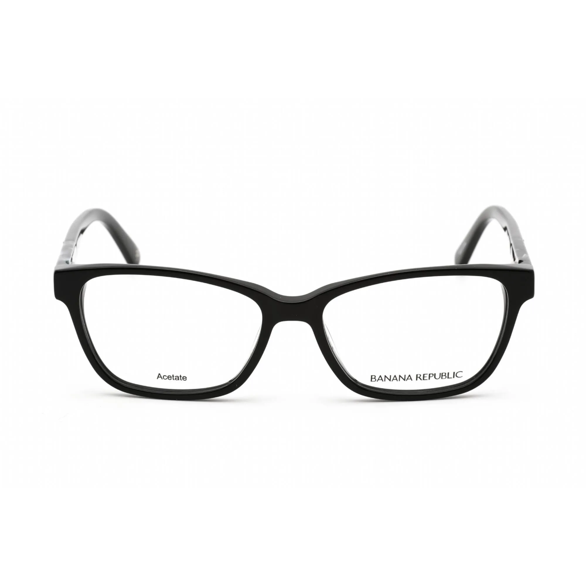 Banana Republic Women's Eyeglasses - Black Plastic Rectangular Frame | Clare 0807 00