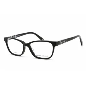 Banana Republic Women's Eyeglasses - Black Plastic Rectangular Frame | Clare 0807 00