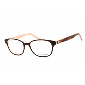 Banana Republic Women's Eyeglasses - Havana Peach Rectangular Frame | COLEEN 0HMV 00