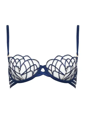 Beatrix Wired Bra (Twilight Blue / Sheer)