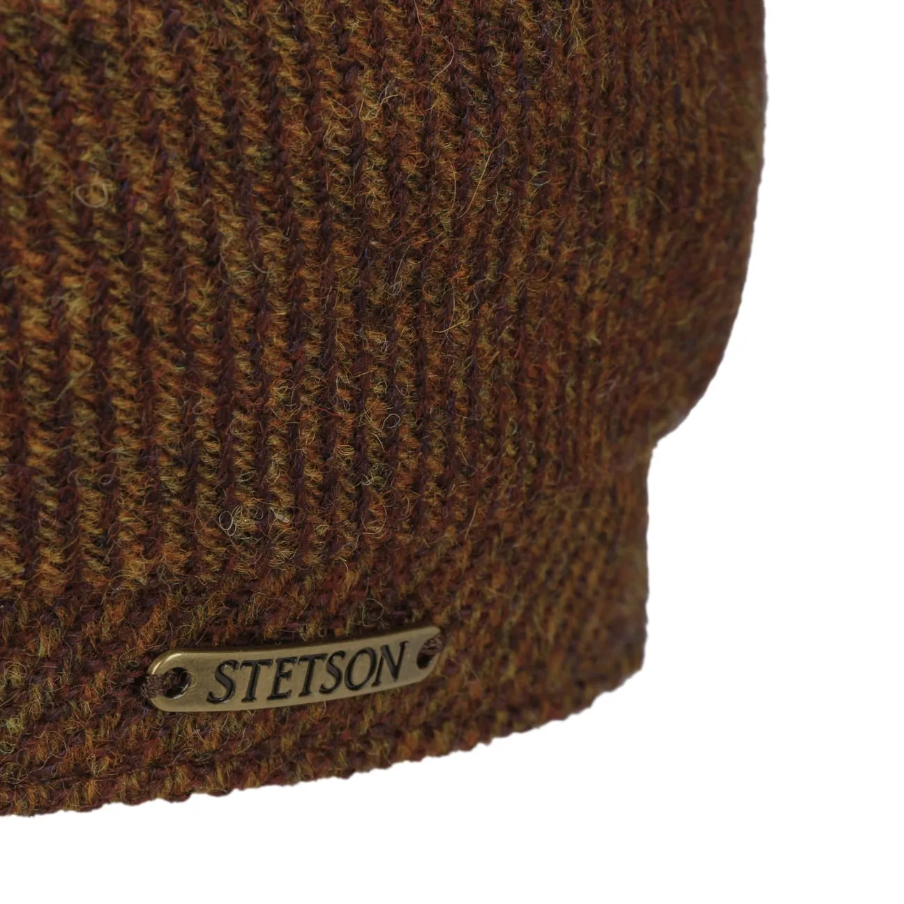 Bendavoa Wool 6 Panel Flat Cap by Stetson