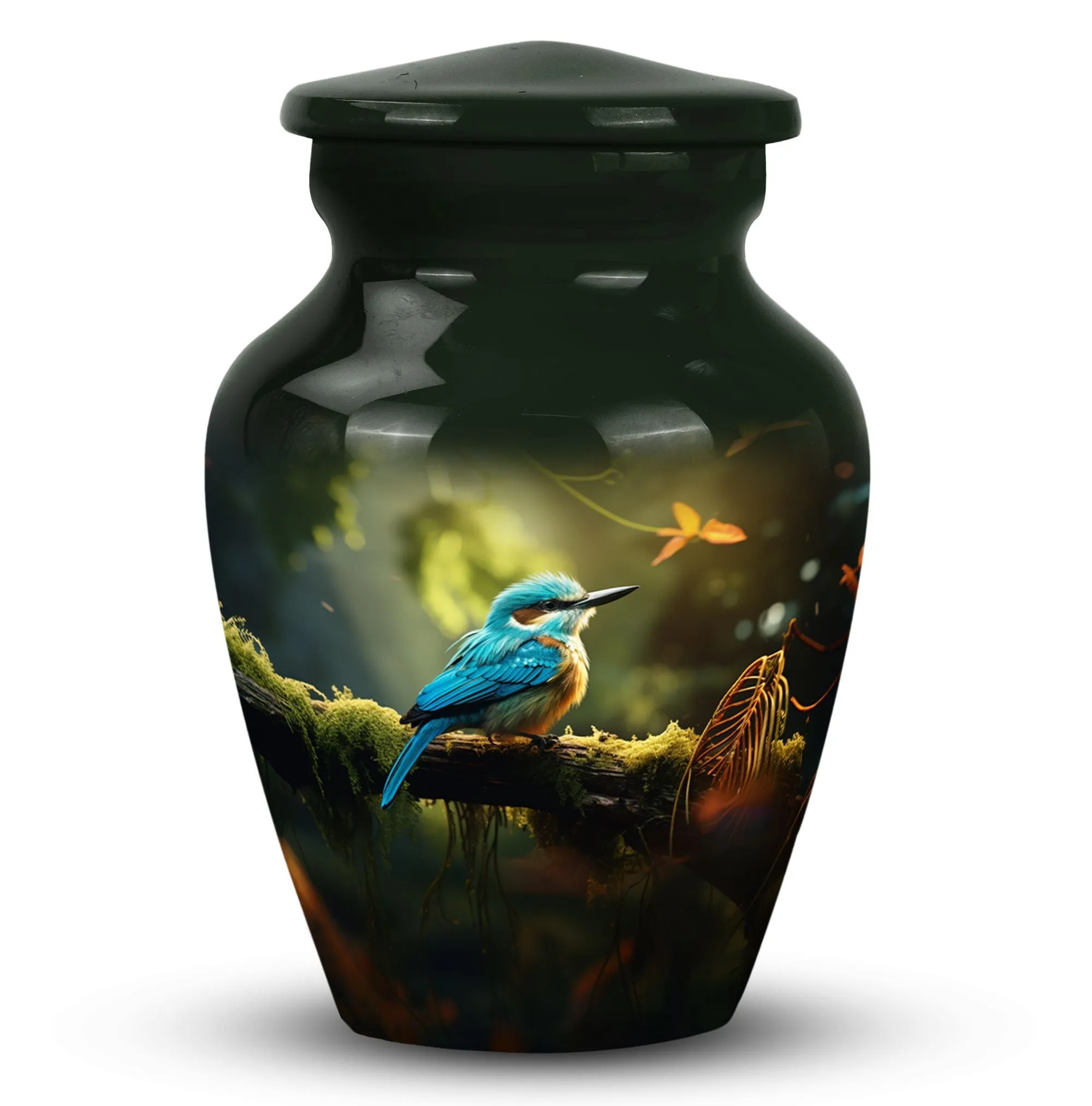 Blue Sparrow Urn - A Unique Memorial for Loved Ones