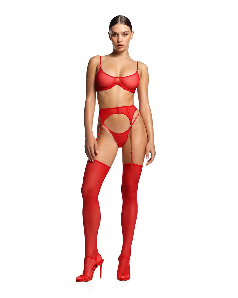 Bra "Gloria" Red