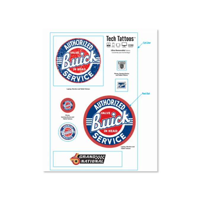 Buick Heritage Tech Stickers