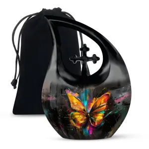 Butterfly Tribute, A Special Memorial Urn to Cherish Your Dad's Memories