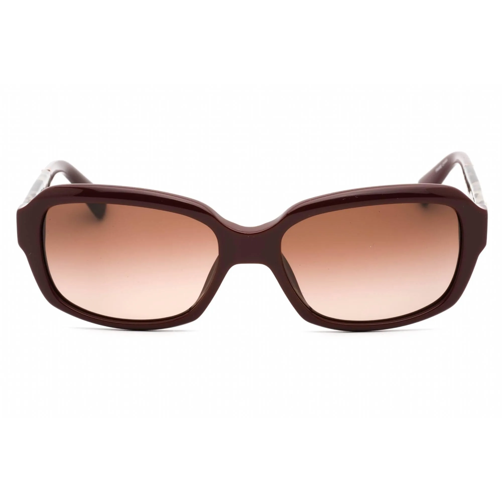 Cole Haan Women's Sunglasses - Burgundy Zylonite Full Rim Rectangular | CH7004 604