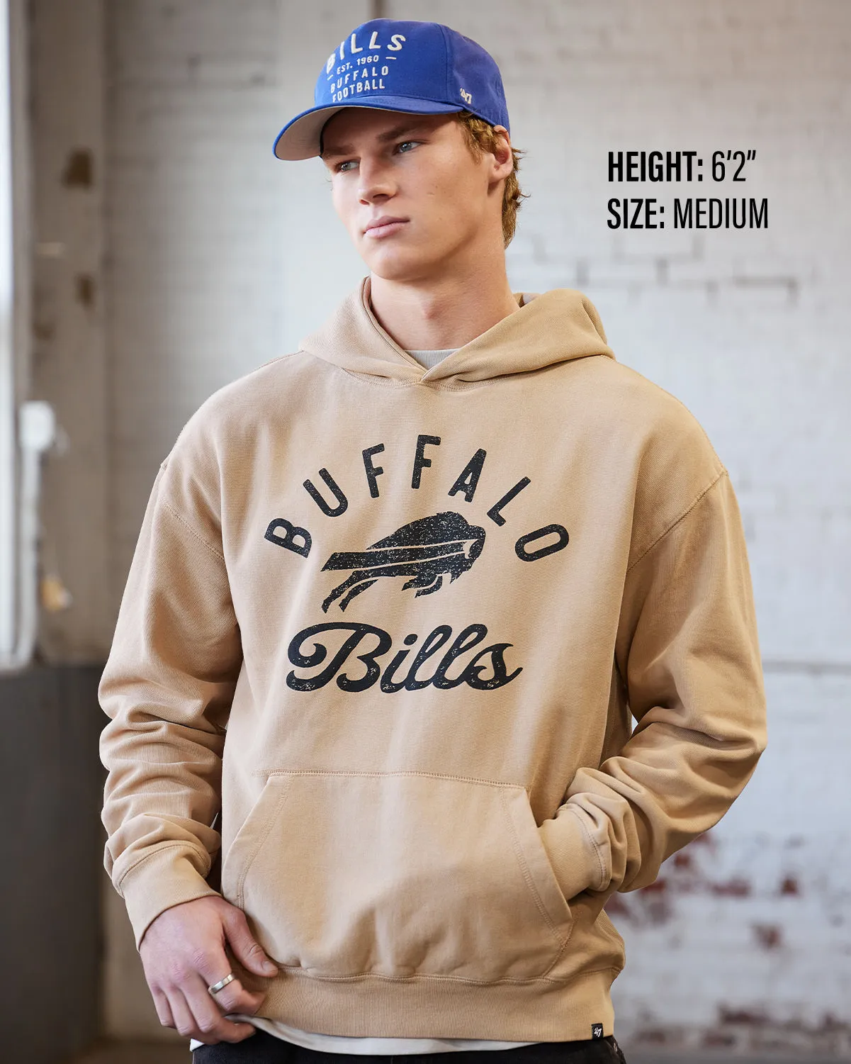 COLORADO AVALANCHE DUSTED BOWLINE '47 FOUNDATION RIVER HOODIE