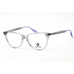 Converse Women's Eyeglasses - Crystal Gravel Plastic Rectangular Frame | CV5004 030