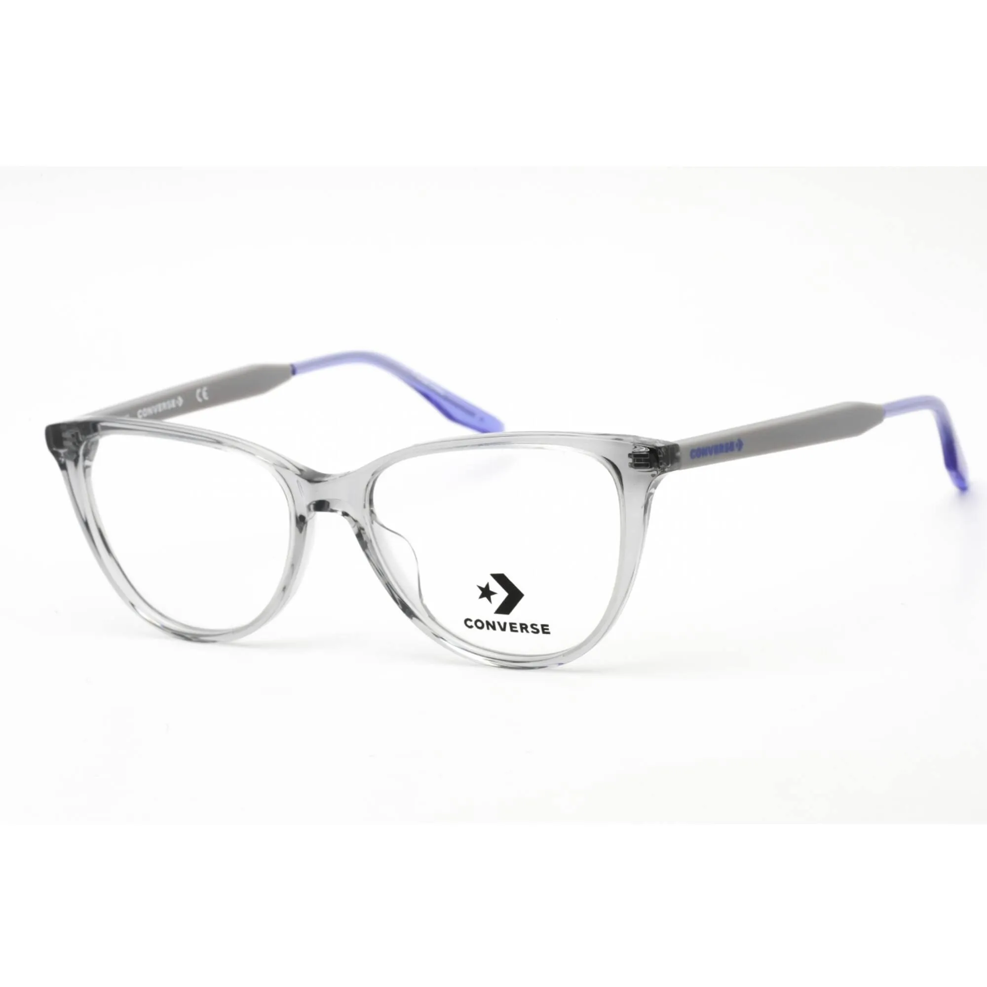 Converse Women's Eyeglasses - Crystal Gravel Plastic Rectangular Frame | CV5004 030