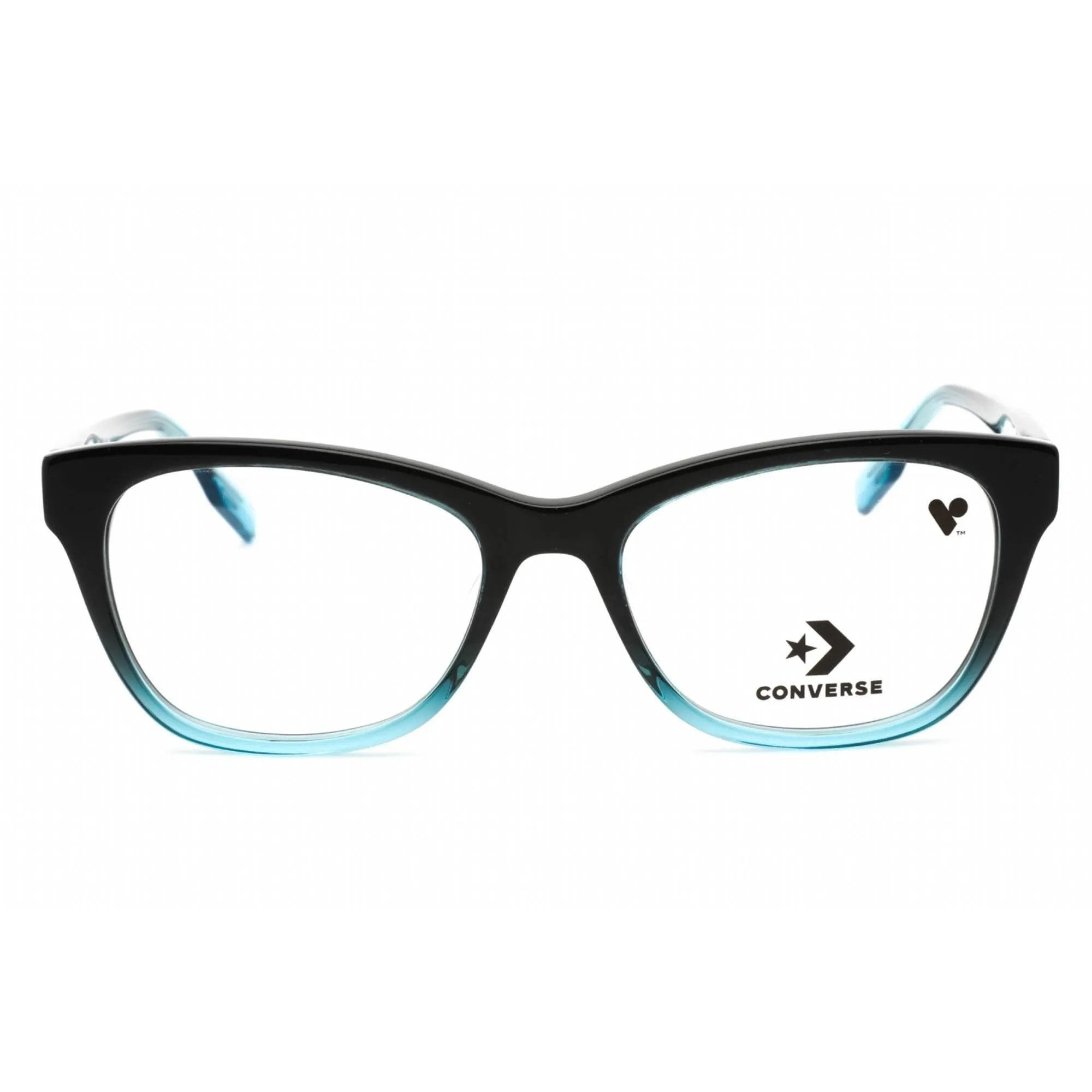 Converse Women's Eyeglasses - Crystal Smoke/Harbor Gradient Plastic Frame | CV5003 053