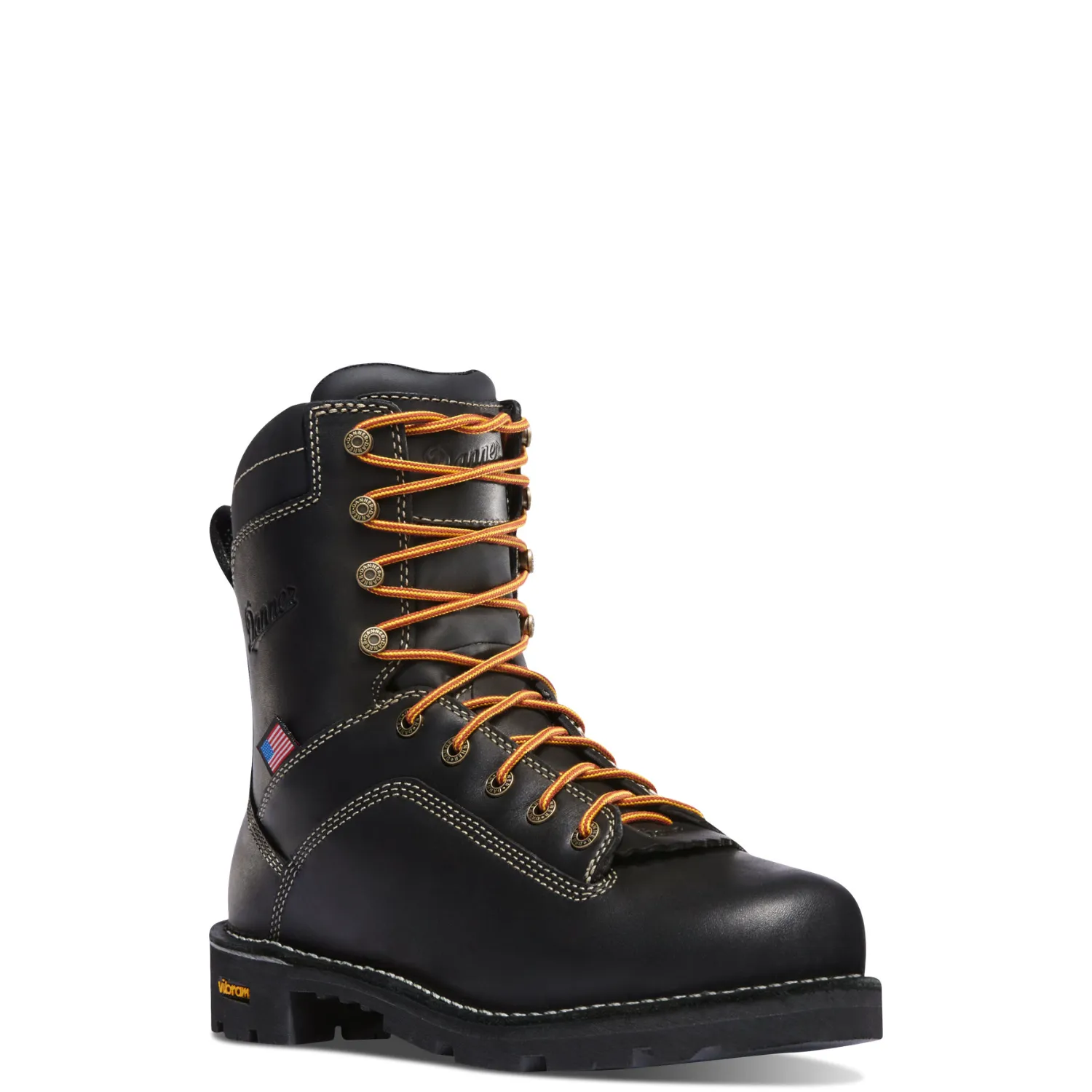 Danner Men's Quarry USA 8" Waterproof EH Alloy Toe Work Boot