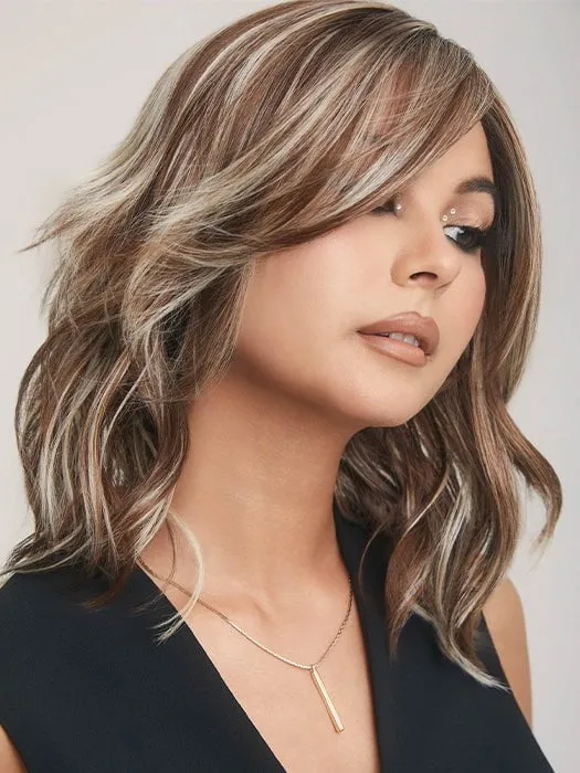 Dazzling Wavez | Synthetic Lace Front Wig (Mono Part)