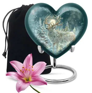 Deer Cremation Urn: Graceful Memorial for Women Ashes