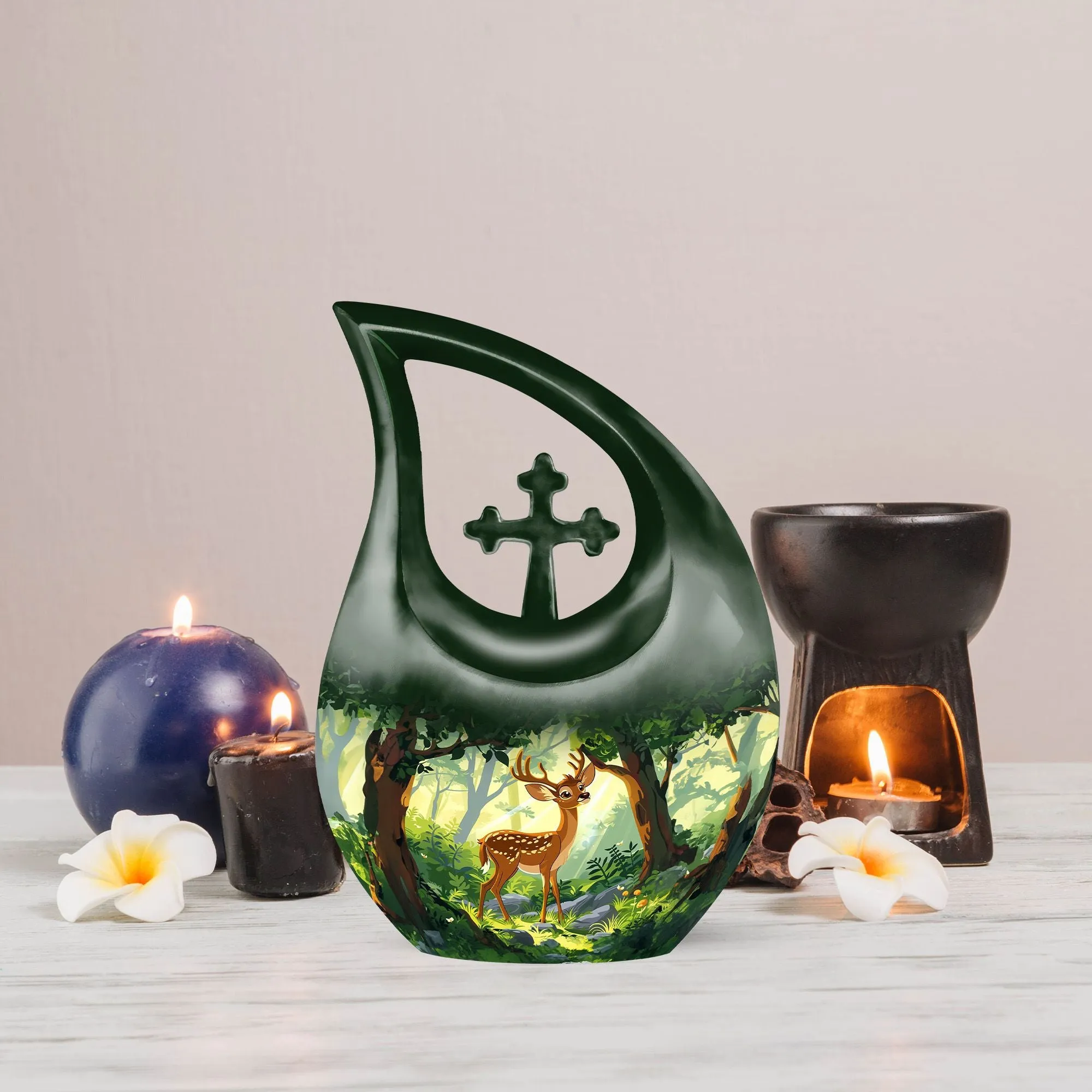 Deer Cremation Urn: Keepsake Cremation Urn For Human Ashes