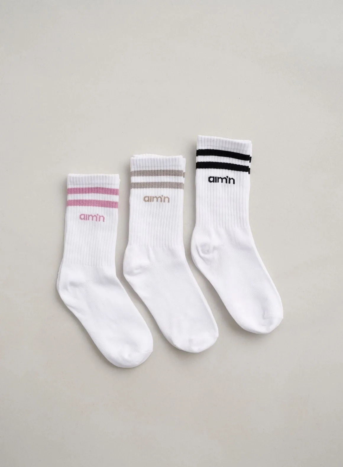 Desert Rose Aim High Socks 3-pack