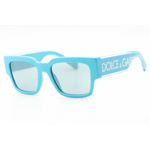 Dolce & Gabbana Women's Sunglasses - Azure Square Plastic Full Rim | 0DG6184 334665