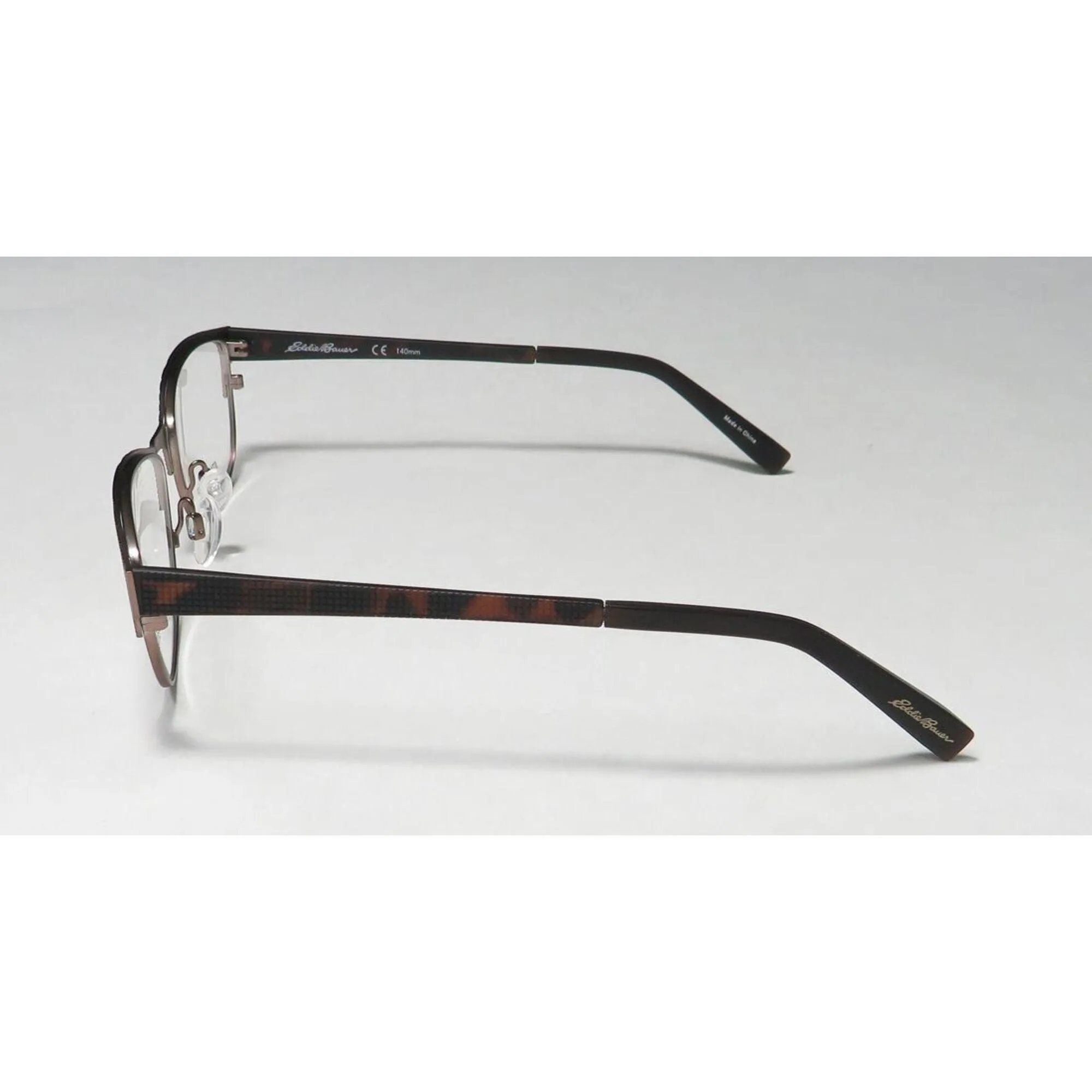 Eddie Bauer Women's Eyeglasses - Brown Metal Cat Eye Frame | EDDIE BAUER 32202 BR