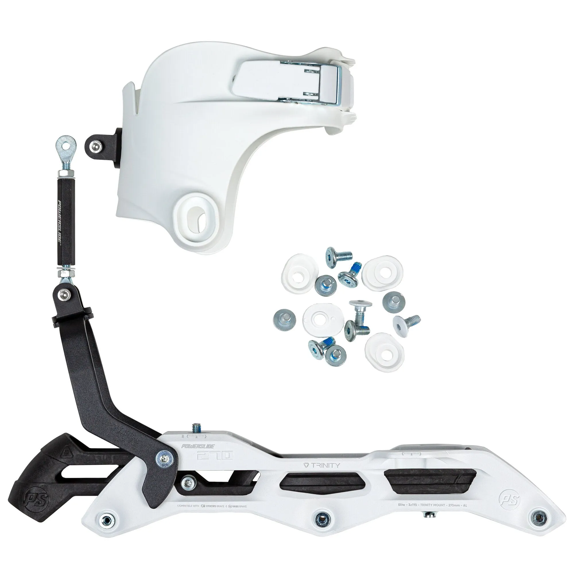 Elite cast Syncro complete 110 incl. Cuff - 270 White. TRI