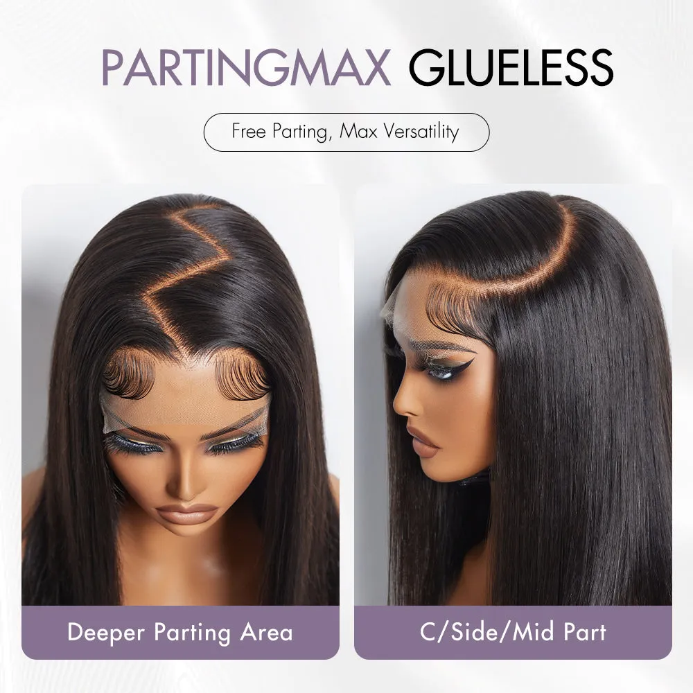 Exclusive Sale | Luvme Hair PartingMax Glueless Wig Ready to Go Silky Straight 7x6 Closure HD Lace Pre Plucked & Bleached Breathable Cap
