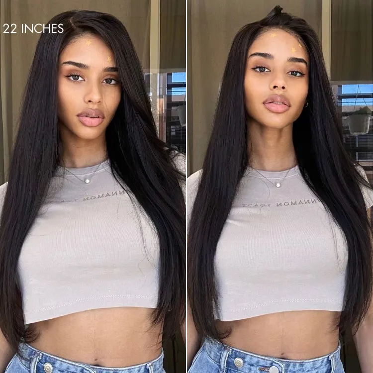 Exclusive Sale | Luvme Hair PartingMax Glueless Wig Ready to Go Silky Straight 7x6 Closure HD Lace Pre Plucked & Bleached Breathable Cap