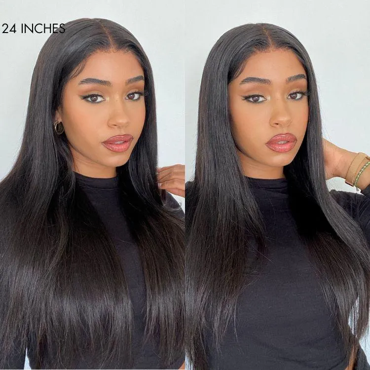 Exclusive Sale | Luvme Hair PartingMax Glueless Wig Ready to Go Silky Straight 7x6 Closure HD Lace Pre Plucked & Bleached Breathable Cap