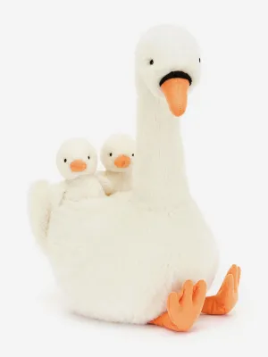 Featherful Swan in White (39cm)