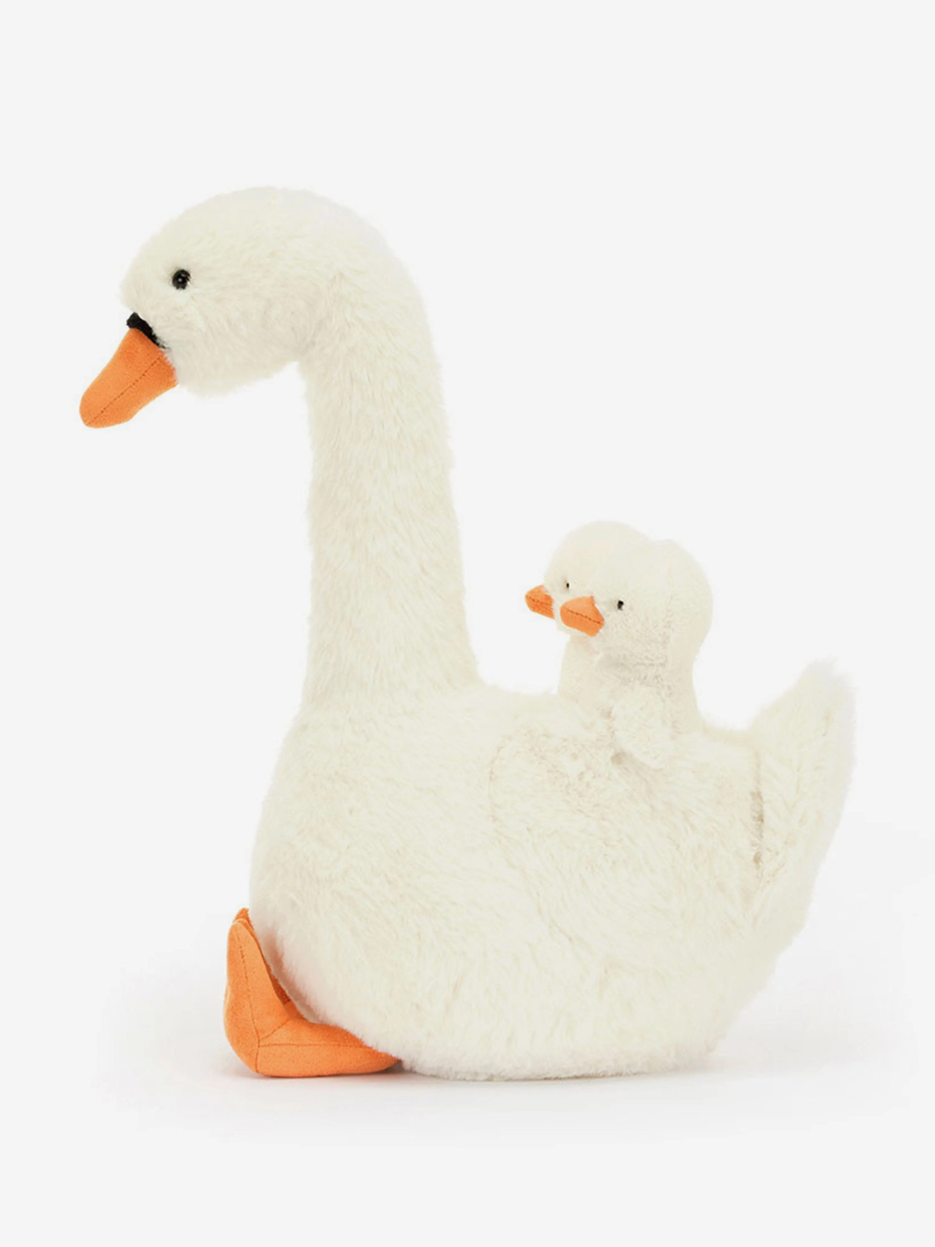 Featherful Swan in White (39cm)
