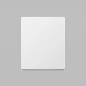 Flynn Curve Rectangle Mirror - Bright White Small 60cm x 80cm