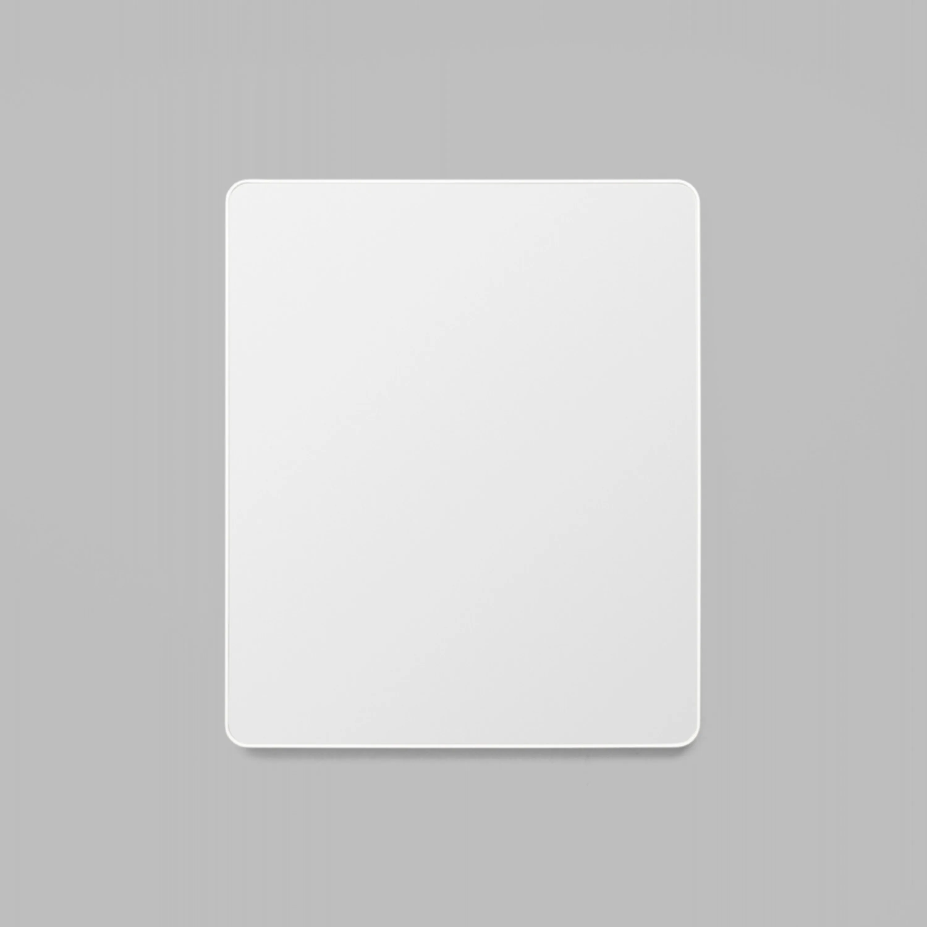 Flynn Curve Rectangle Mirror - Bright White Small 60cm x 80cm