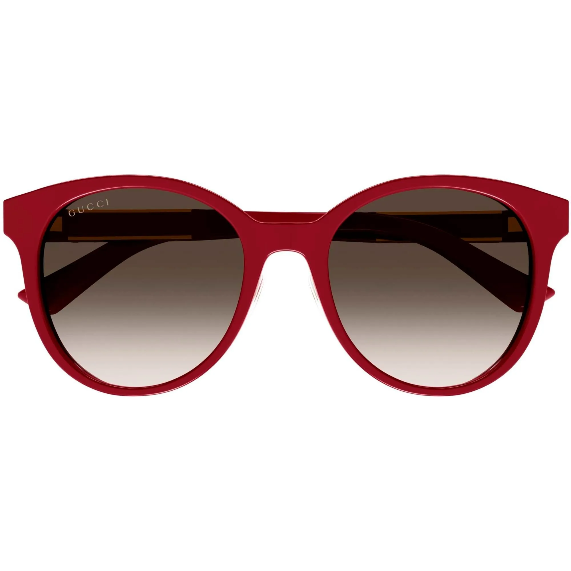 Gucci Women's Sunglasses - Red Cat Eye Shape Frame Brown Gradient Lens | GG1191SK 004