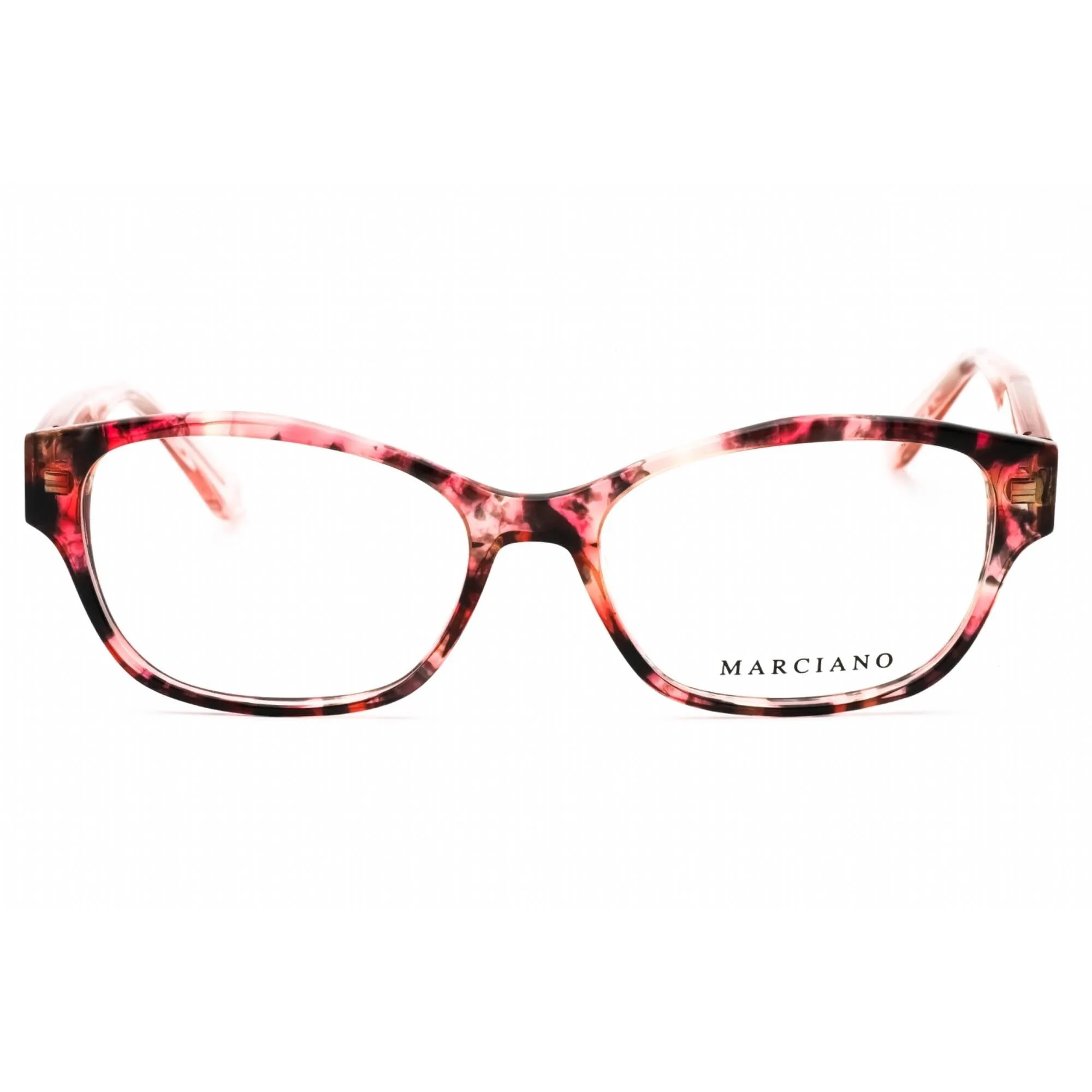 Guess By Marciano Women's Eyeglasses - Red Havana Acetate Cat Eye Frame | GM0340 054