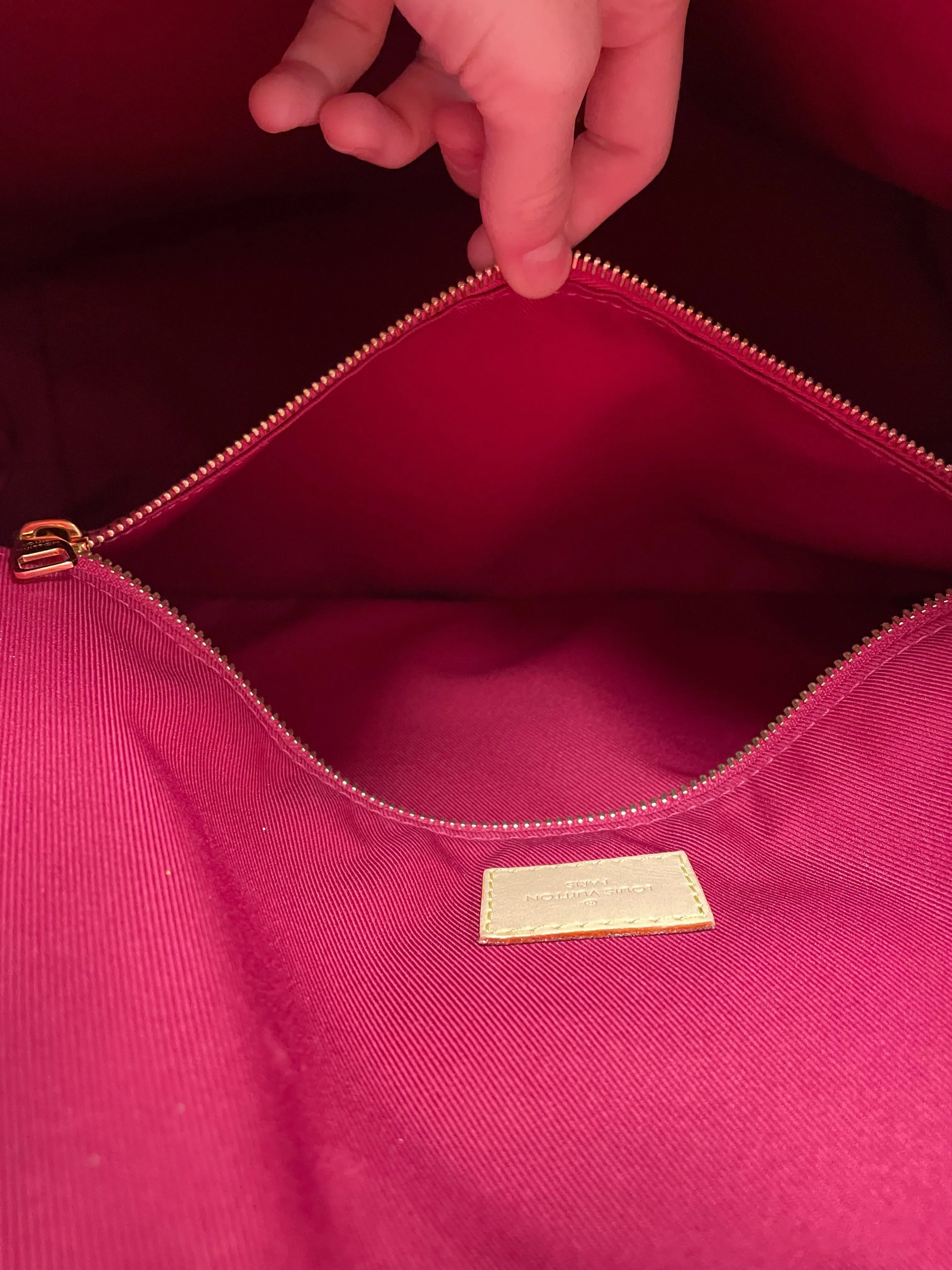 Handbag Luxury Designer By Louis Vuitton, Size: Large
