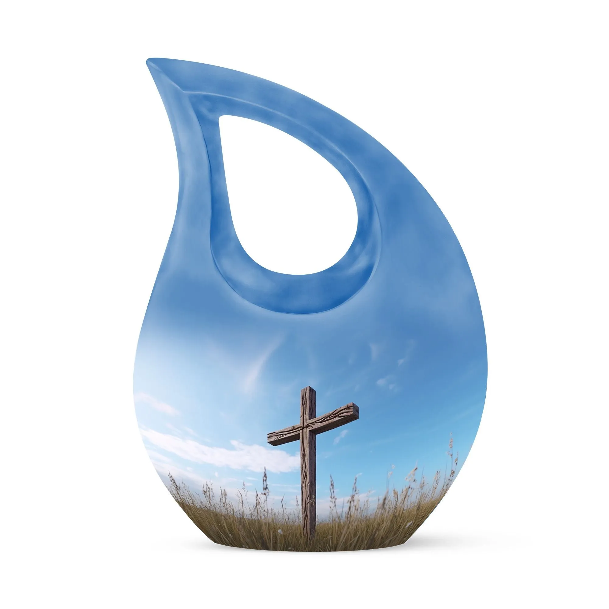 Heavenly Jesus Christ Urn containers to hold cremated ashes