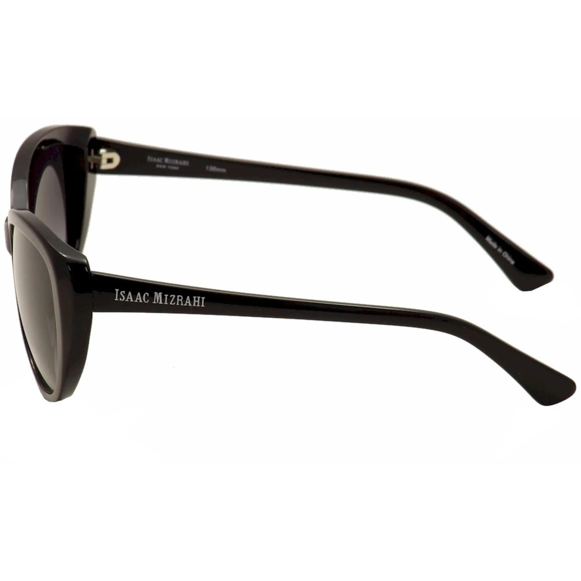 Isaac Mizrahi Women's Sunglasses - Cat Eye Frame Black Lens | ISAAC MIZRAHI 30204 BK