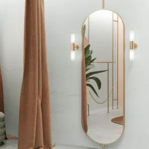 Italian Made Brass Up & Down Wall Light