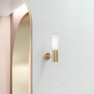 Italian Made Elegant Brass Wall Light