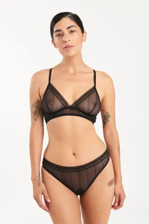 Izzy Thong Black